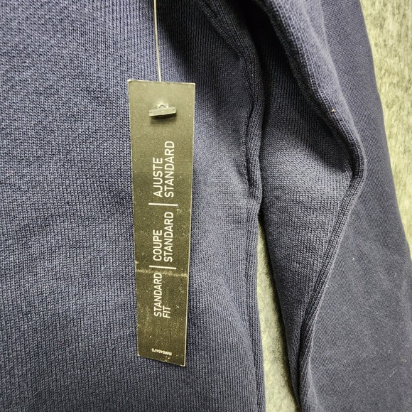 Nike Sportswear Just Do It Crewneck Mens Medium (Fits as Small) Navy Blue NEW - Picture 7 of 12